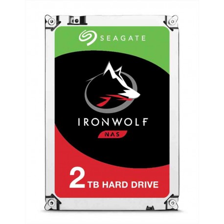 Seagate IronWolf ST2000VN004 disco rigido interno 3.5" 2000 GB Serial ATA III